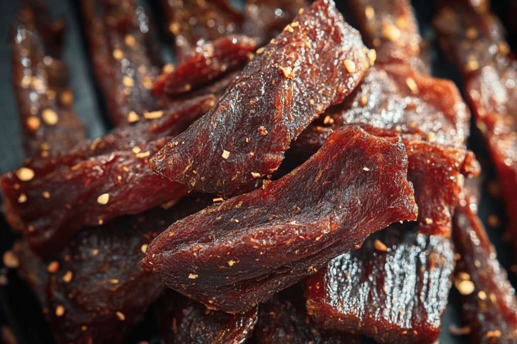 homemade beef jerky