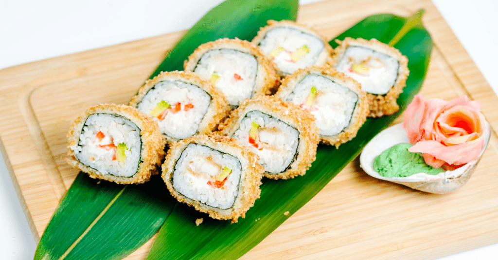 Chicken tempura roll calories