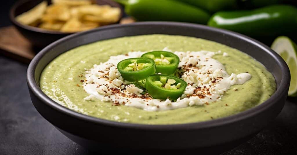 How do you cut jalapenos for soup?