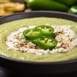 How do you cut jalapenos for soup?