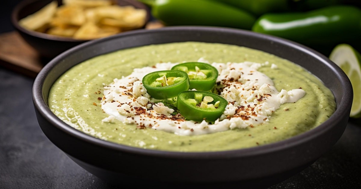 How do you cut jalapenos for soup?