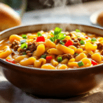 What are the benefits of macaroni soup?