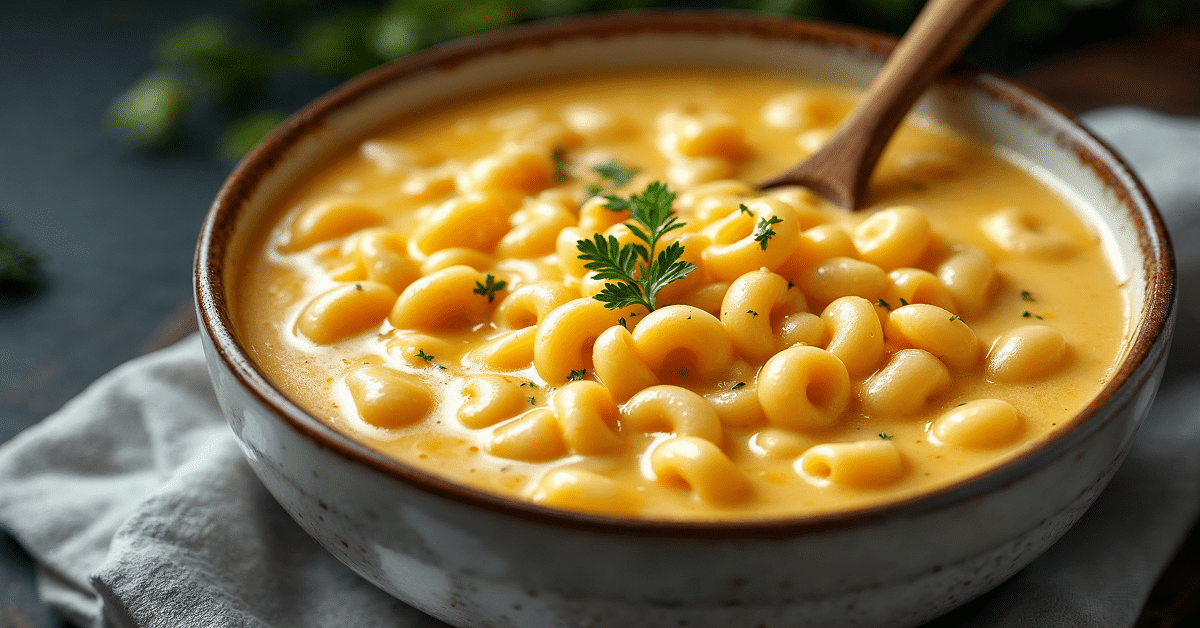 cheeseburger macaroni soup