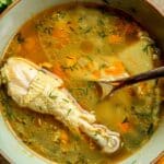 chicken drumstick soup