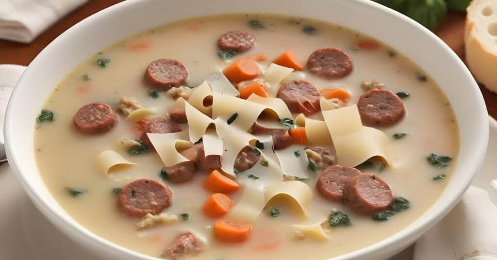 parmesan italian sausage soup