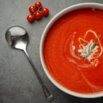 roasted red pepper gouda soup