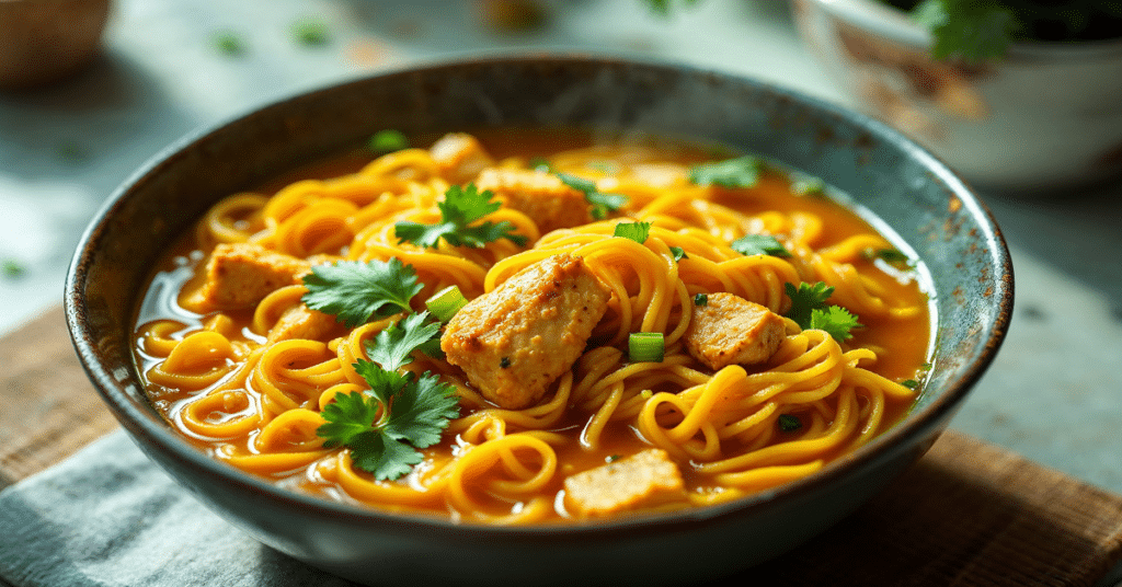 turmeric chicken noodle soup